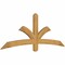 Ekena Millwork Davenport Rough Sawn Timber Gable Bracket, Western Red Cedar, 72"W x 27"H x 2"D x 4"F, 9/12 Pitch GBW072X27X0204DAV00RWR - alternate 4